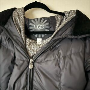 UGG Charcoal Puffer Jacket